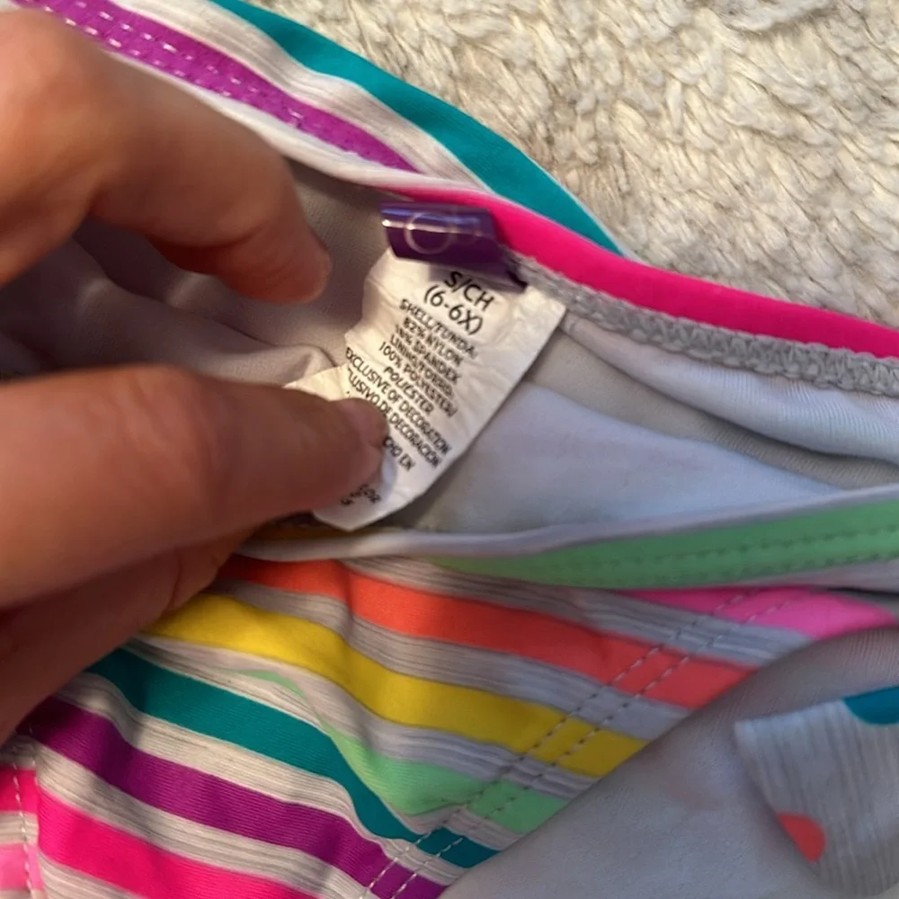 Super cute little girls tankini